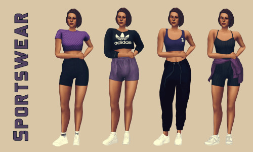 @simchronized‘s Lookbook Challenge: SportswearI’ve decided to work my way through this challenge eve