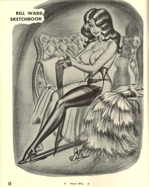 right-in-your-eye-candy:Sheer Bliss by Bill Ward