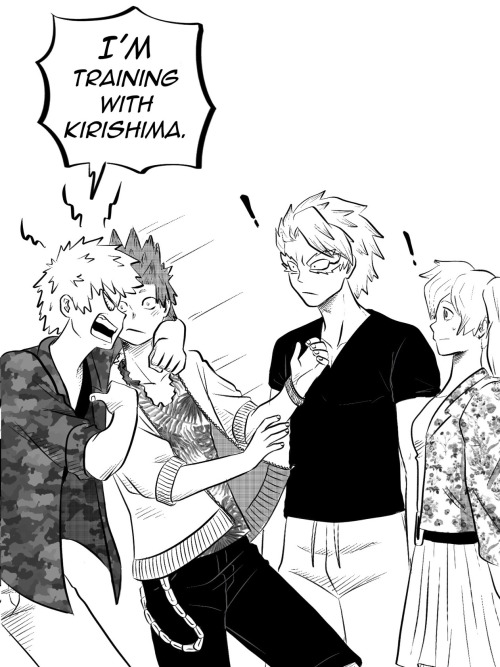 A Kiribaku Doujinshi. Because, As I Already Said, I Ship Them.