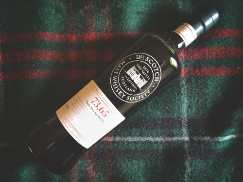 woodburning:  Scotch Malt Whisky Society single cask bottling 73.65 - ‘Tarts in a tea house’.  
