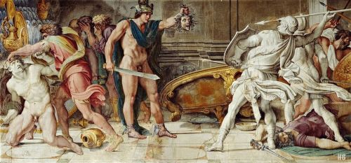 Porn The Combat of Perseus and Phineus. 1597-1602. photos