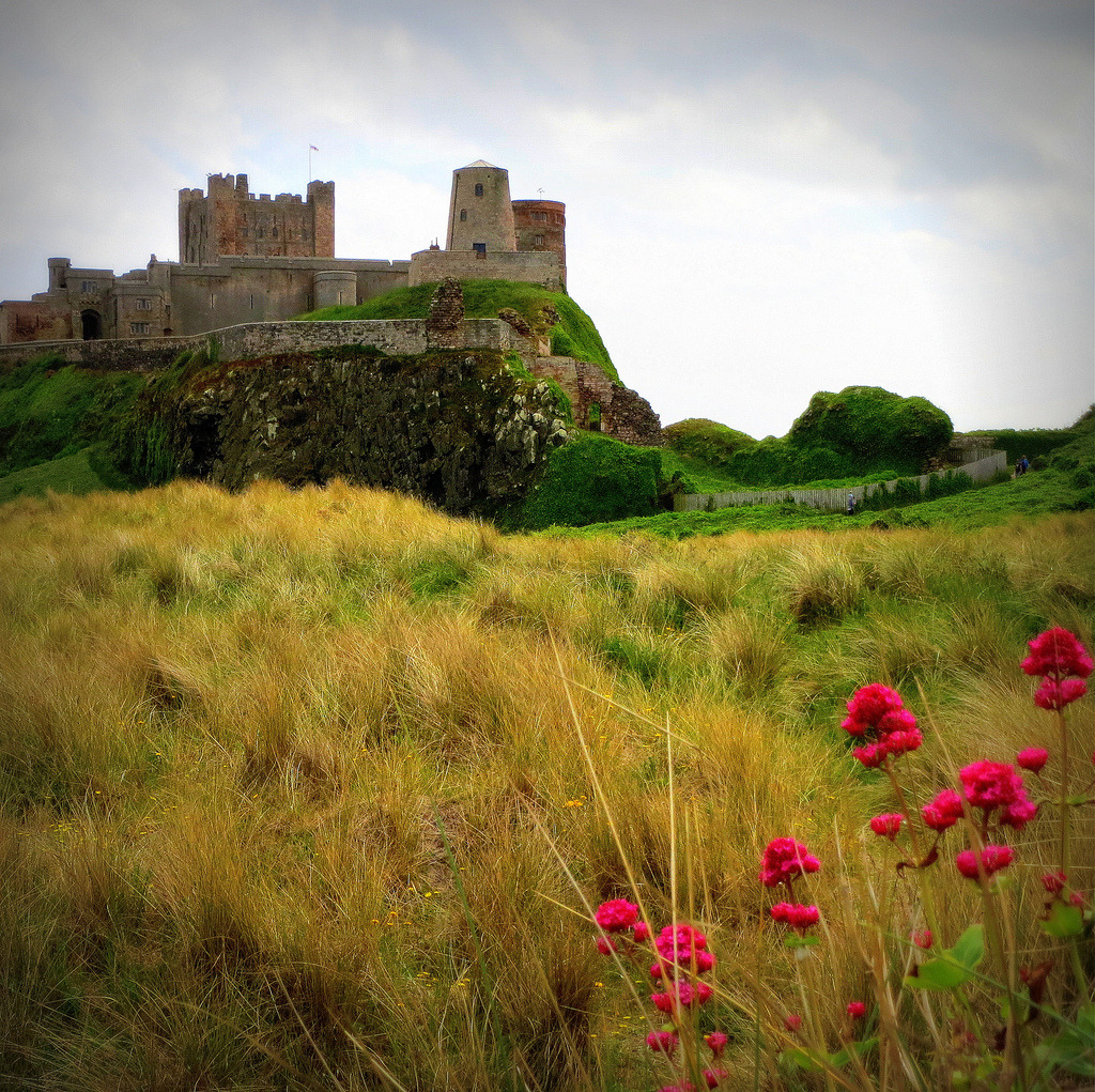 wanderthewood:  Bamburgh Castle, Northumberland, England by perseverando  DIBS!