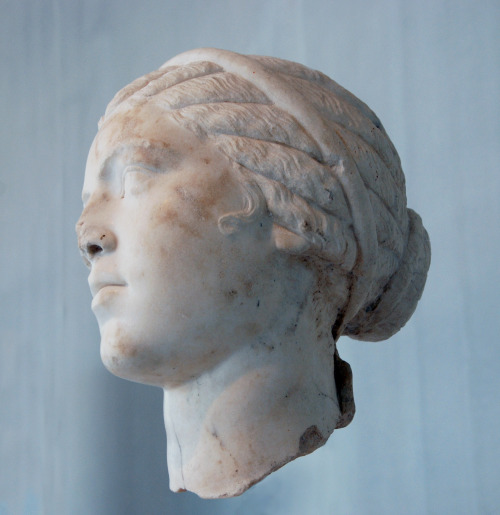 romegreeceart:myglyptothek:Portrait of Plautilla. End of II century-Early III century AD. Marble. Ac