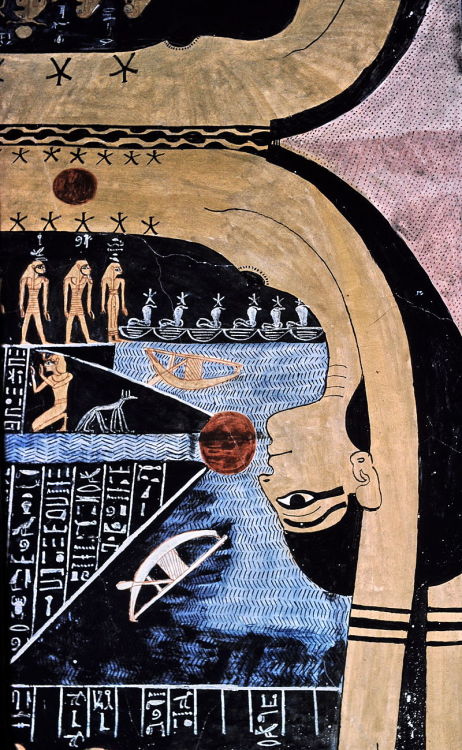 renesanse:Nut, Egyptian goddess of the sky in the tomb of Ramses VI ~sunset~