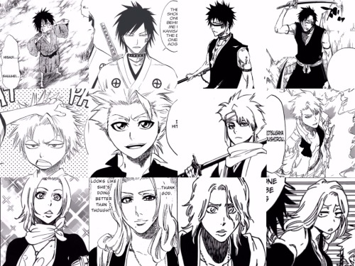 my-fanworks:Members of the Gotei throughout the years