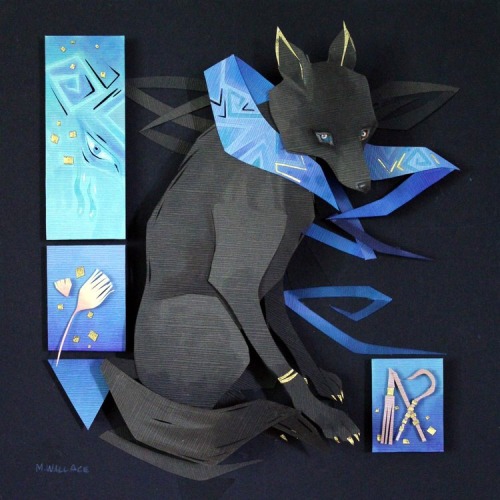 morgana-m-wallace: Anubis Anubis print is now available :) Thank you for your interest! pluto