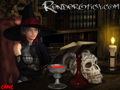 XXX Halloween HijinxCreated by Renderotica Artist photo