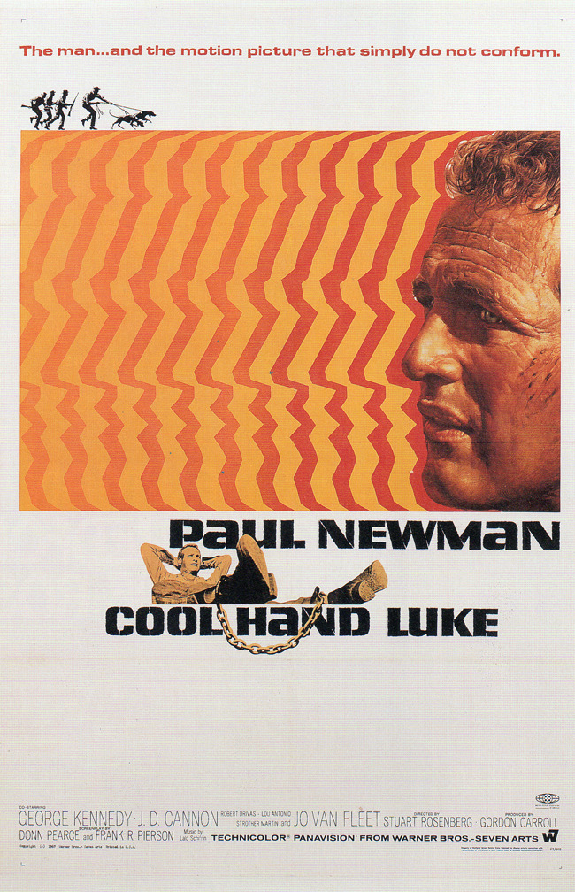 caledonianightsky:  Cool Hand Luke (1967)US release poster