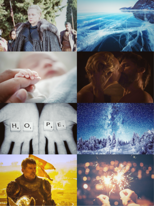 effulgent-girl: Jaime &amp; Brienne Appreciation Week - Day Sevenwinter’s end | hope