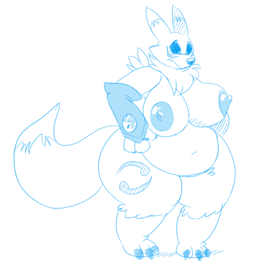 titsunekitsune:  I keep finding more and more hyper peen doodles from the past few