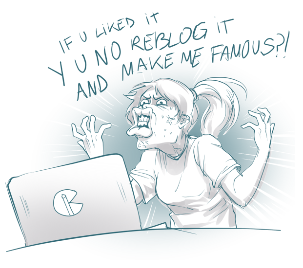 squallmaster:  antidarkheart:  yamino:  afterlaughsart:  greedy tumblr social network