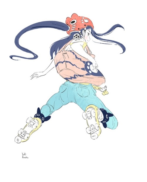yuki-kawatsu:お昼からも頑張ろう〜☆落書き_φ(･_･doodle☆ipad proが2年でダメになっちゃって、色々悩んだ結果、修理に出すよりは新型買った方が良かったので購入後、バックアッ