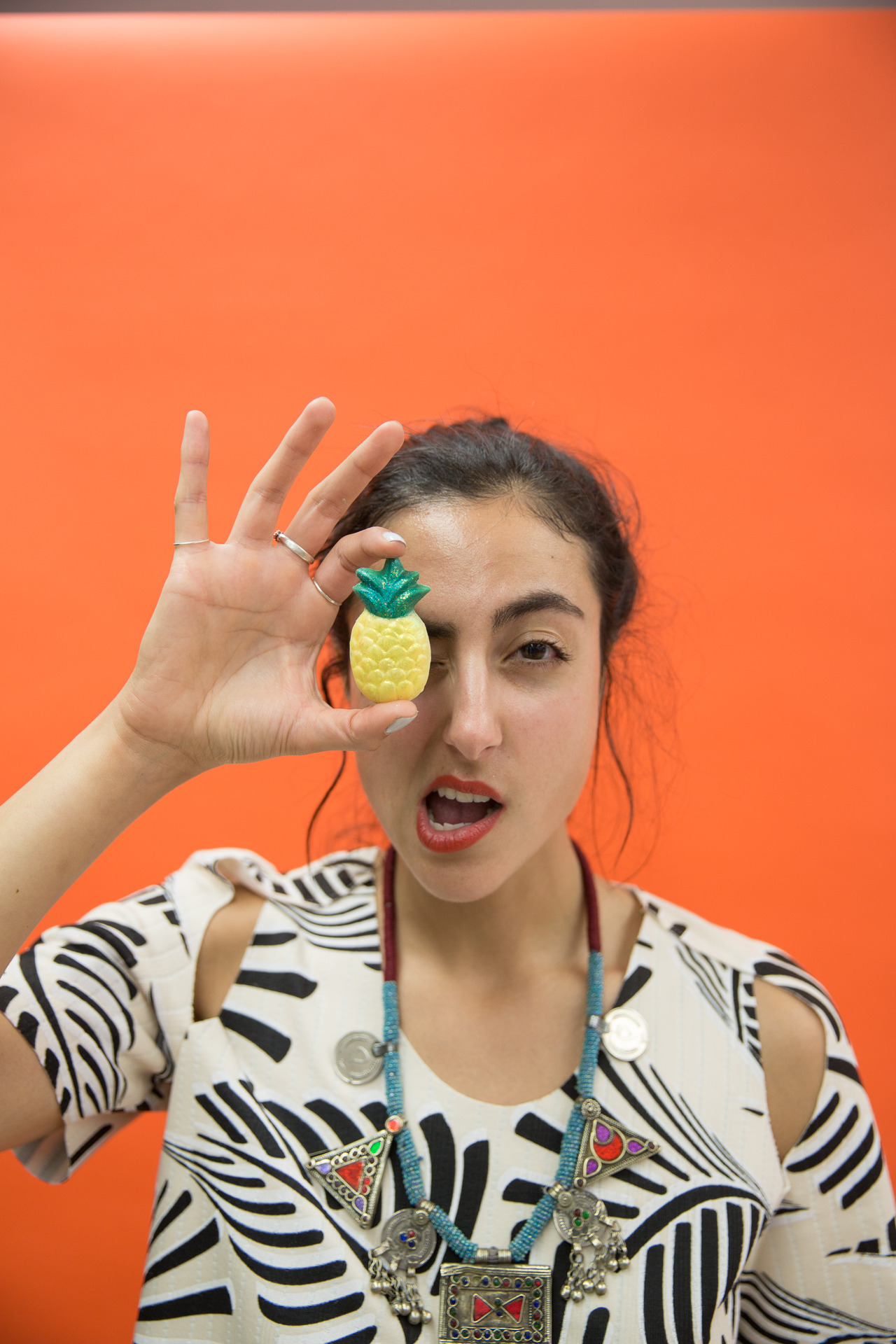 samhorine:  refinery 29 shenanigans - june 2014  
