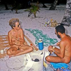 livevintagenaturism-be:  Guadeloupe, Plage Caravelle