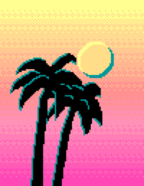 “Palm Trees and Pixels
Pixel art, Photoshop (2013)
Designed for phone cases, available at Society6
”
Buy on redbubble: https://www.redbubble.com/people/rei0/works/15822550-palm-trees-and-pixels