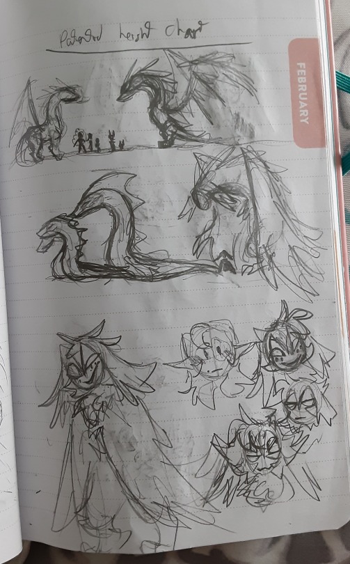 Dragon Au Art Dump 4
