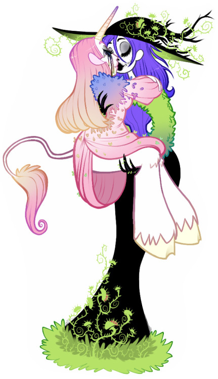 pamikoo: Swamp Witch x UnicornRequested by hemorrhoidbabe69 and anonymous.