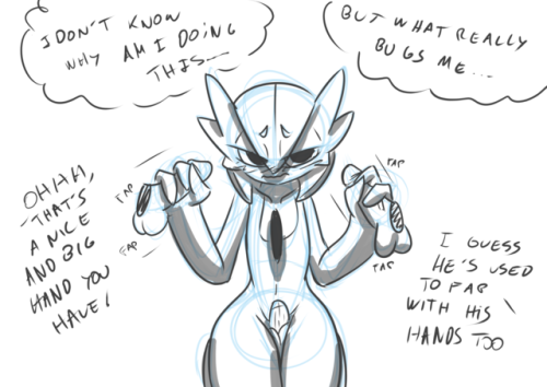 fakesword: So i started a gardevoir comic, first it was a gay idea, but who knows how this will work