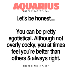 zodiaccity:  Zodiac Aquarius, Let’s Be