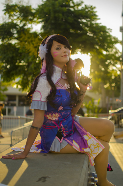 DVA Cosplay at AX by Littlebird Cosplay