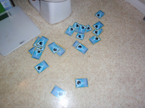 imperialvizierzorlok: ender-friend:  ender-friend:  my little brother came into my room and told me that there was water all over the bathroom floor so i got up and grabbed a towel and ran into the bathroom to find all of my water energy pokemon cards
