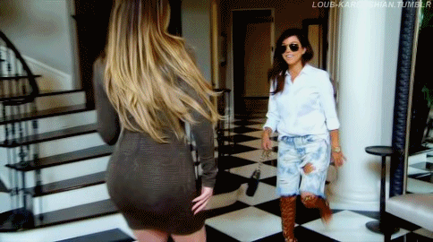 haitian-sensati0n:  loub-kardashian:  Keeping up with the Kardashians S09E04  The booty too real