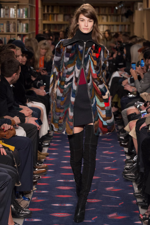 styleisviral: Ophelie Guillermand for Sonia Rykiel Fall/Winter 2015