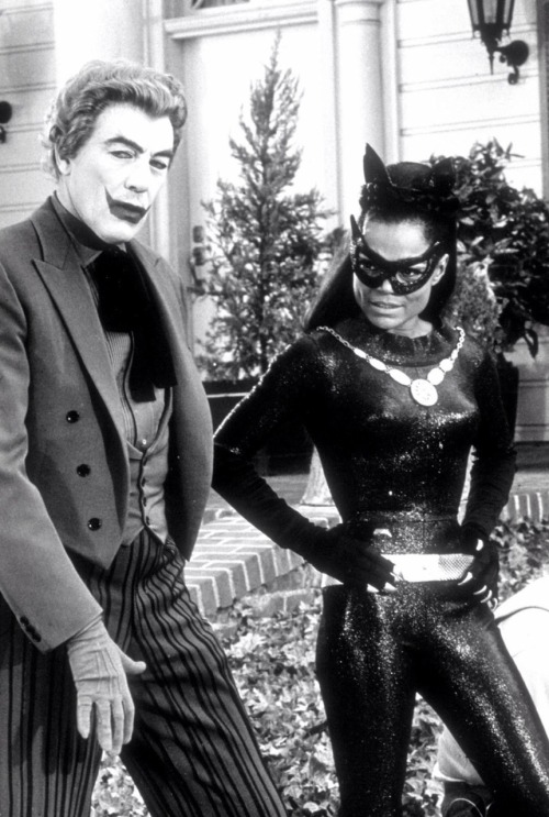 atomic-chronoscaph:Cesar Romero and Eartha Kitt - Batman (1967)