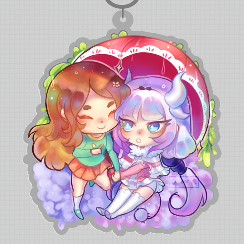 Happy to share the charm I made for @kyoanizine ♡ The book is full of wonderful art pieces and all p