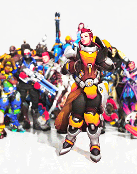 mekamecha:d.va x brigitte + dance emotes
