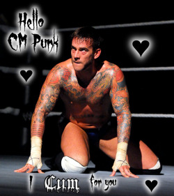 jasindarkblood:  ♥ I Cum for you, CM Punk ♥ 