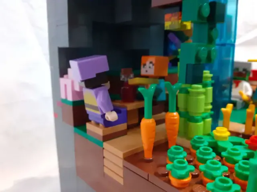 I Made A Lego Minecraft Moc 18x 20 Studs :3