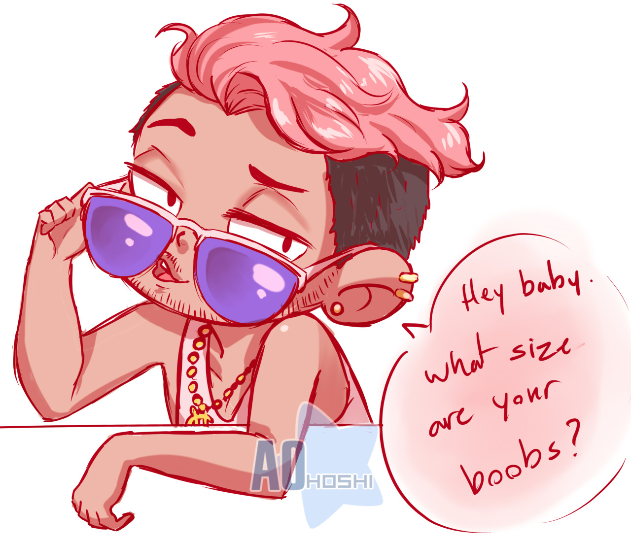 aohoshiart:  i’ve been watching all of the hunie pop videos and i just had to draw