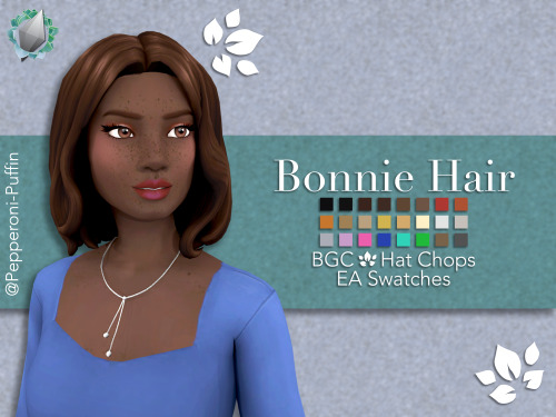 pepperoni-puffin: Bonnie Hair This is an edit/frankenmesh of one of the new hairs from Eco Lifestyle