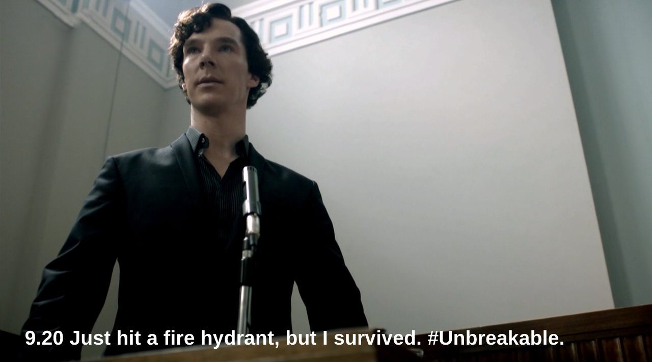 nerdmoriarty:  Sherlock + Parks and Rec quotes [20/?]