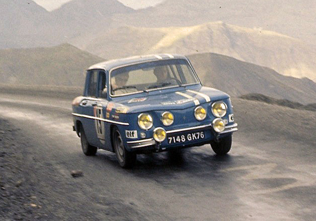 carsthatnevermadeit:  Renault 8 Gordini Rally, taking part in (from top): 1965Â Tour
