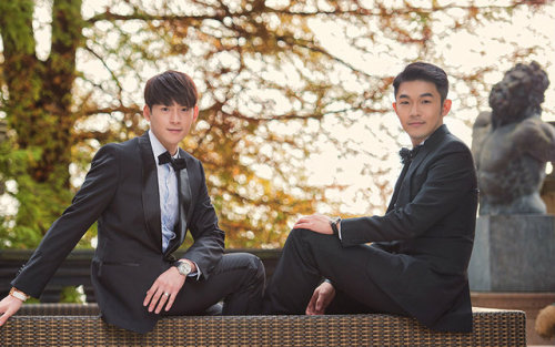asianboysloveparadise: Best Gay Wedding Ever: Shaun & PhilipThis beautiful gay wedding banquet was held on March 26, 2016 for Shaun and Philip - Hongkong & Taiwan gay couple.Congratulations! Watch it here: https://youtu.be/RzJSwaVF-k0 