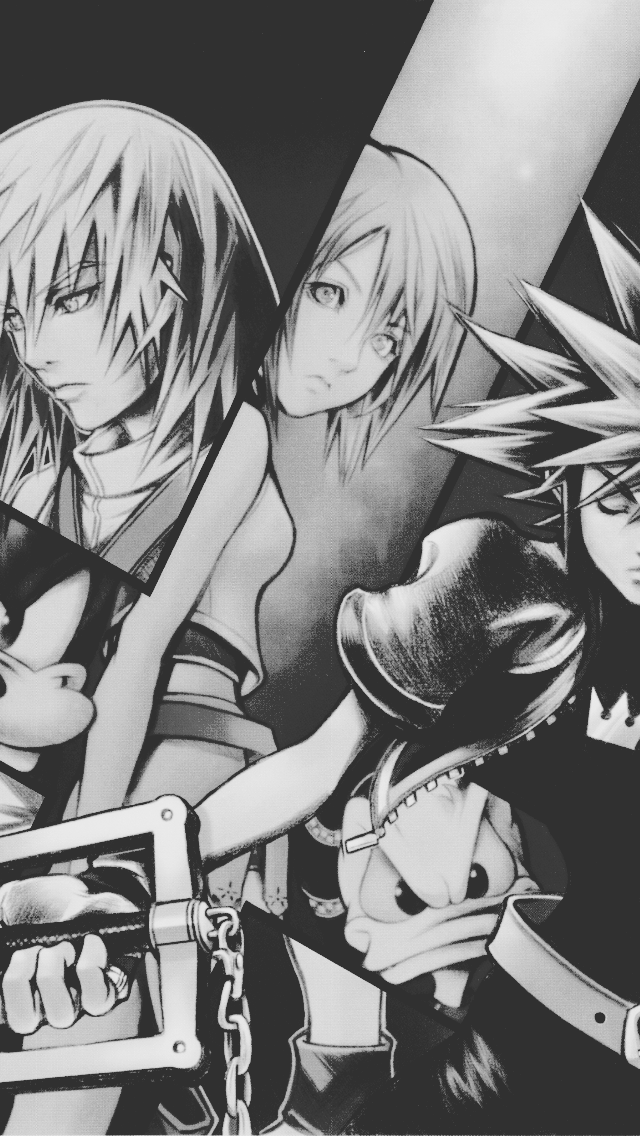 marluxiah:  kingdom hearts trios wallpapers for dianakingdomhearts! (640x1136) 