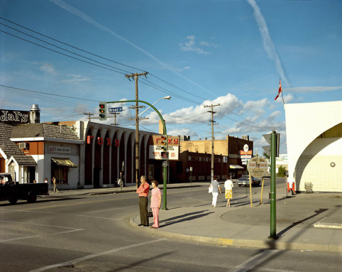 1030-42929:  Broad Street, Regina, Saskatchewan, August 17, 1974 Stephen Shore 