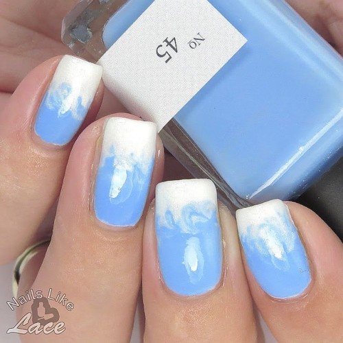 For June the @digitaldozen did vacation themed nail art. I used No. 45 by the brand @sundays_studio 