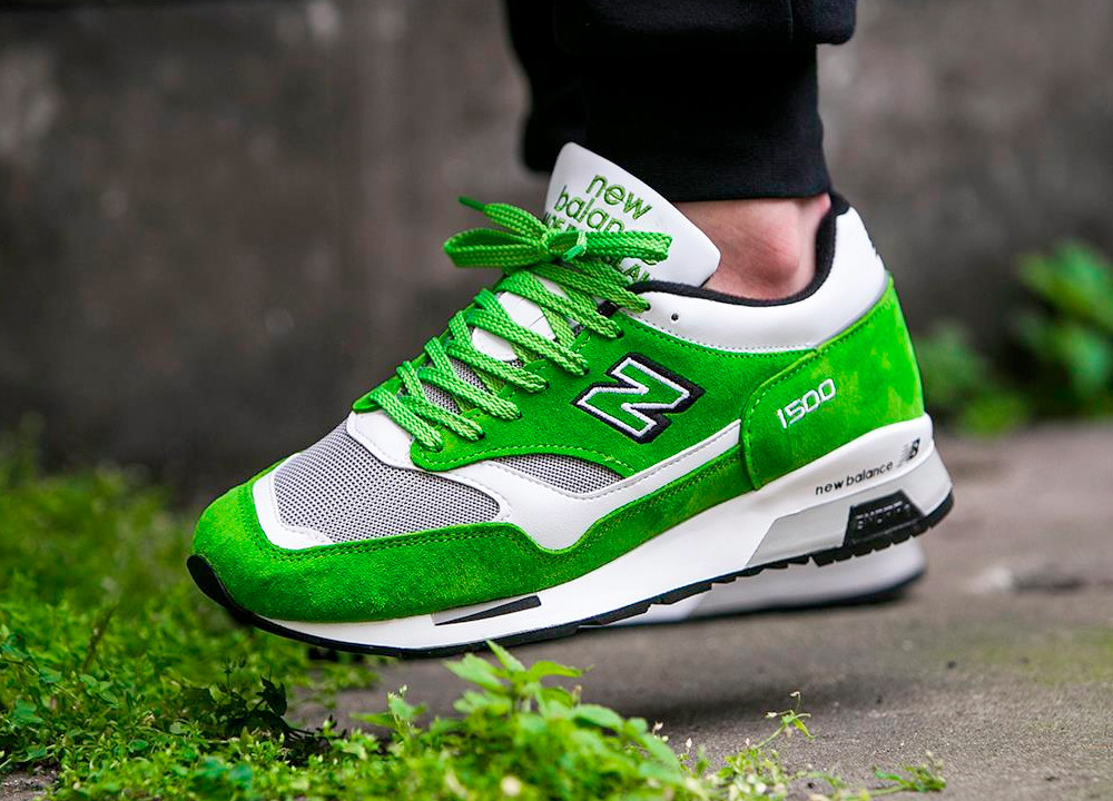 New Balance 'Lime Green' (by worldbox) Sweetsoles Sneakers, and trainers.