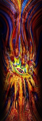 Ink-Metal-Art:  Tool Lateralus Eye Art