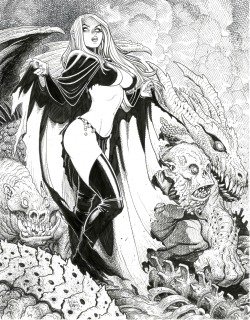 comicbookwomen:  Goblin Queen-Arthur Adams