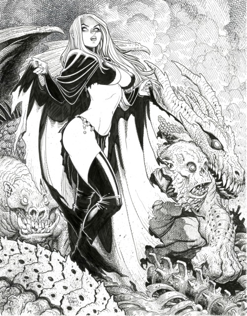 Porn comicbookwomen:  Goblin Queen-Arthur Adams photos