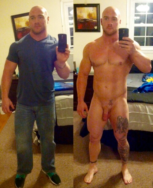 broswithoutclothes:  Brofore & After
