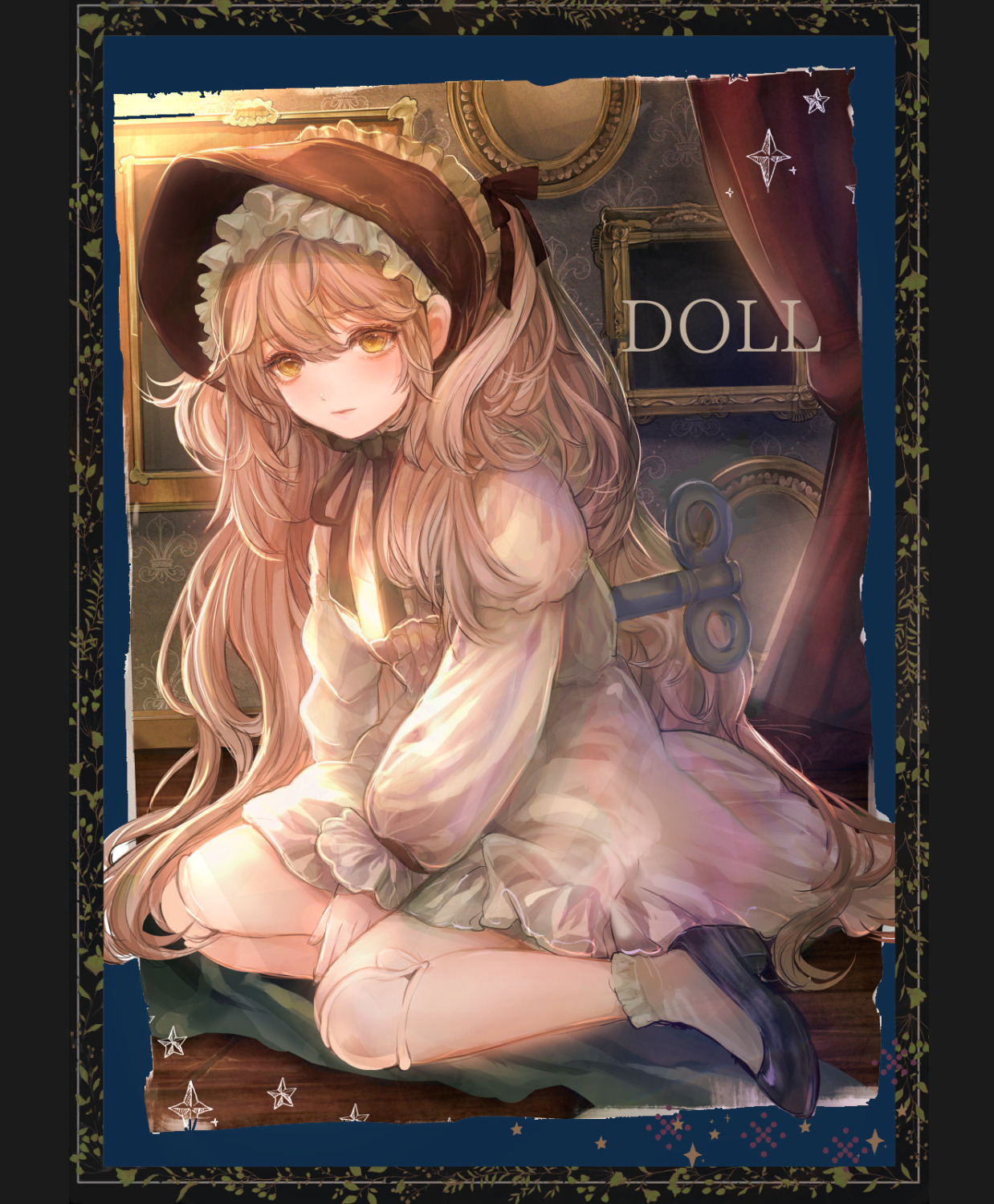 女の子 イラスト 創作少女絵 お人形 女の子 イラスト 創作少女絵 お人形