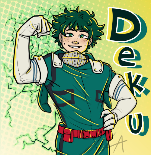 gonna pretend spn didnt happen and drew a boy show: My Hero Academia 