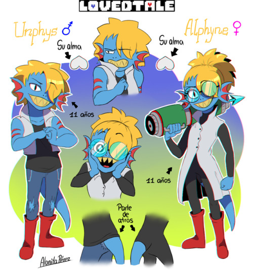 alanitaperez:  Mas detalles de Alphyne y Unphys después de unos añitos :3