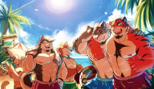 Porn photo Summer Time!Artist:  DRKS on FA