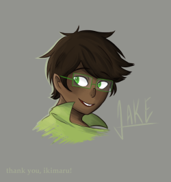 raeiner: So… I just wanted to thank you. I think your art style is great as hell and lookin at it made me really improve a lot this year. Im not really the greatest with words, so that’s why i drew you this jake and i hope you like it!   asdkh thanks